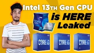 Intel 13th generation CPU is Leaked | intel 13th gen release date | intel 13th gen raptor lake cpu