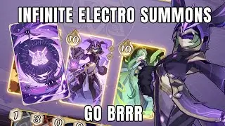 Fatui Electro Cicin Mage Swarms Enemies With Infinite Electro! | Genshin TCG