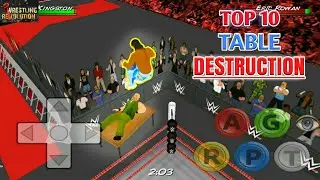 Table Destruction | Top 10 | WR3D