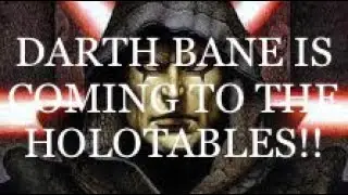 DARTH BANE IS COMING TO SWGOH!!! | The Rule of Two Founder! | EXTREME Sneak Peek!