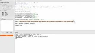 Python scripts in Orange