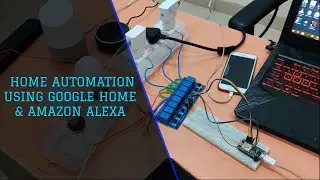 Control Room Lights using Google Home and Amazon Alexa | Home Automation-Esp8266 | Techtronic Harsh