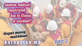 seafarer repat due (naPIRATA) illness/accident/injury rights and claims/👇🏻 see my contact info below