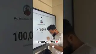 Thank you so much 100k family on YouTube 😍 forever grateful to my family members, gurudev Gurudevji