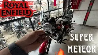 ये है नईं RE Super Meteor 650 🔥🔥 || Walkaround review || WheelsYard ||