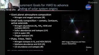 Habitable Worlds Session 1 - Day 4 July 13, 2023