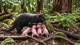Tasmanian Devil Survival Story: Harsh Weather, Predators, and 321 Days of Growth