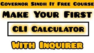 Develop a CLI-Calculator Using Inquirer | Typescript Learning | Governor's IT Initiative