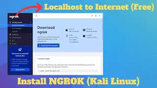 How to Install and Run NGROK in Kali Linux