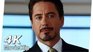 IRON MAN: TONY STARK „I Am Iron Man“ ENDING SCENE [4K UHD] [60FPS] | IRON MAN (2008)