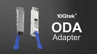 10Gtek ODA, converts OSFP port to QSFP-DD