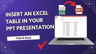 How to Insert an Excel File into PowerPoint (Embed or Link for Live Updates!)