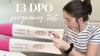 13 DPO Early Pregnancy Test | More Test & Darker Lines | 2024 #infertility