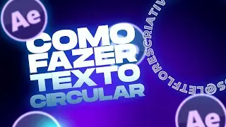 COMO FAZER TEXTO GIRANDO