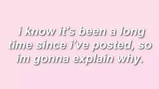 where have i been? // watch this [important]