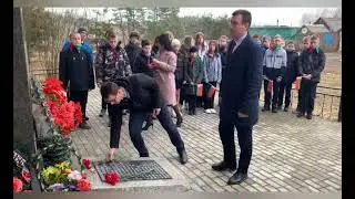 Торжественное возложение цветов, посвященное 80-летию Хатынской трагедии