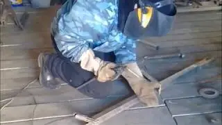 Луаз 1302 Ремонт кузова часть 1