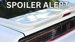 Pontiac Trans Am GTA Spoiler Upgrade | Fiberglass Spoiler Replacement | GTA Restoration
