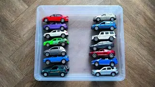 2 Columns of Cars Inside the Box