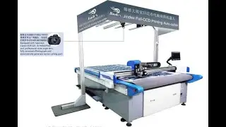Jindex Vision Positioning Cutting Printed Fabric Cutting CCD Positioning Cutting