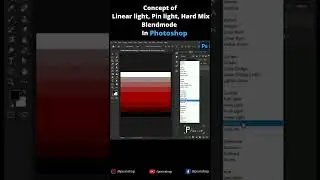 Concept of Linear Light, Pin Light, Hard Mix Blend Mode in photoshop 🔵