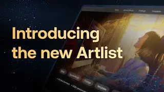 Introducing the NEW Artlist! Royalty-free music, stock footage & more