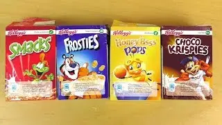 Kellogg's Variety Review [Frosties Smacks Corn Flakes]