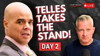 LIVE! Robert Telles Trial - Telles Testimony - Day 2