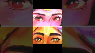 आंखे  Teri 👀👀 #krishna #radharani