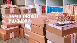 ASMR Packing an Order for Leslie!