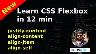 Learn CSS Flexbox in 12 min | CSS Layout