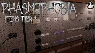 SOFRENDO COM OS ITENS NIVEL 1 | Phasmophobia (Atualização 0.9.0.1)