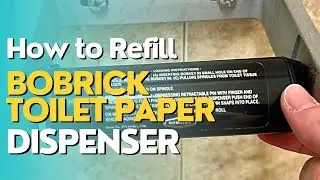 How to Refill Bobrick B-265 Toilet Paper Dispenser