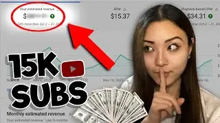 How Much Money Do I Make on Youtube With 15K Subscribers?