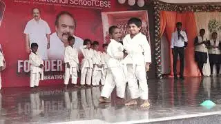 Founder's Day 2024 | Karate Display | RR INTERNATIONAL SCHOOL-CBSE