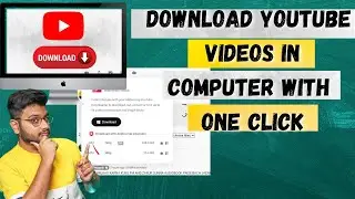 How To Download YouTube Video In Computer & Laptop |  Download YouTube Video In PC Without software