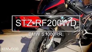 KENWOOD STZ-RF200WD Installation & Setup in 2022 BMW S1000RR.