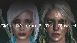 ► The Sims 4 Цирилла  Рианнон Создание персонажа