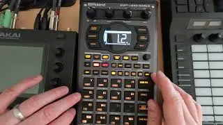 SP404 mk2 20.1 - FW2.0 Pattern Sequencer Undo and Chromatic Mode