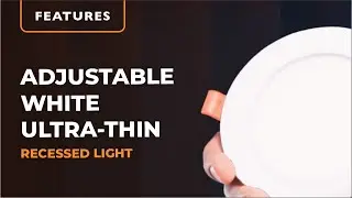 Adjustable White Ultra-Thins