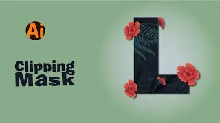 How to use clipping mask in text effect| adobe illustrator tutorial?