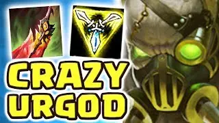 NO ONE CHALLENGES THE URGOD!! JUNGLE URGOT | CRAZIEST BUILD | THE MOST TOXIC CAITLYN - Nightblue3