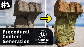 Spawn vines on any mesh procedurally! - Unreal 5.2 PCG - Part 1