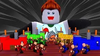 CODY VS BABY BLOOPER BASE WARS! (Roblox Base Wars)