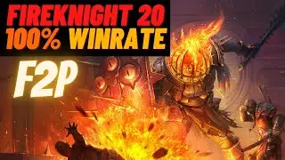 QUICK GUIDE: Fireknight 20 // 100% WINRATE!! F2P Friendly!!