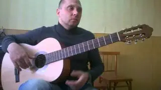 Уроки гитары.Как под горкой под горой.Мелодия для начинающих