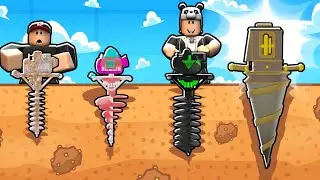 Noob Drill vs PRO Drill vs GOD Drill! - Roblox