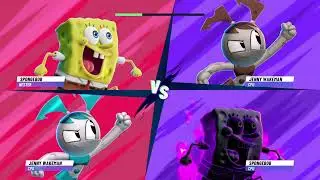 NASB 2 - Spongebob & Jenny vs Spongebob & Jenny