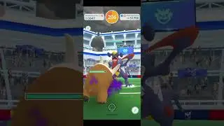 Mega Garchomp Solo in Neutral Weather (Mud Shot / Earthquake)