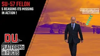 Why the Su-57 is nowhere to be seen even as Russia struggles to control #Ukraine ?